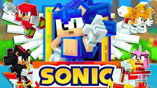 Minecraft: SONIC THE HEDGEHOG! (Bedrock DLC Mashup Pack!)