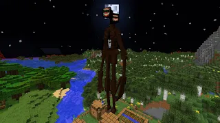 SIREN HEAD !! ASSUSTADOR, GIGANTE E MONSTRUOSO, JÁ ERA VAMOS MORRER!? MINECRAFT FILME DE TERROR - 14