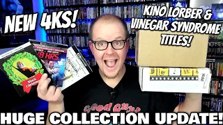 HUGE BLURAY/4K COLLECTION UPDATE! ** KINO LORBER, SCREAM FACTORY, AND VINEGAR SYNDROME!