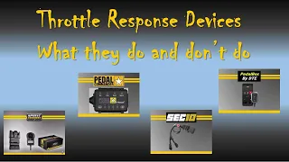 Throttle Response Controllers - The real deal about Pedal Commander, Sprint Booster, SEC10, etc.