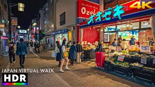 Japan - Tokyo Musashi-Koyama evening walk • 4K HDR