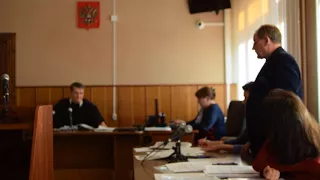 Допрос Серегея Нестерова в суде