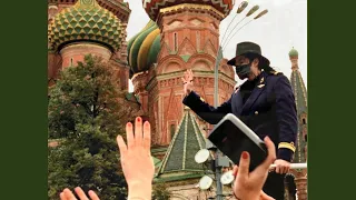 Michael Jackson on Red Square in Moscow. September 16 and 18, 1996.