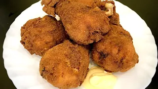 КАК приготовить ножки КФС/KFC в домашних условиях с двойной панировкой. вкусно детям и взрослым!