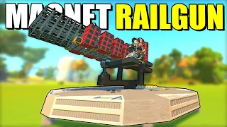 I Built an Electromagnet Rail Gun with INSANE Accuracy!