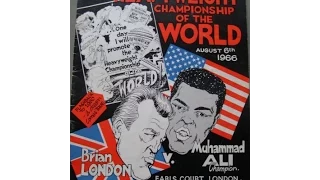 Cassius Clay vs Brian London, August 6  1966