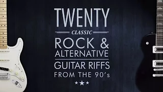 20 Rock Guitar Riffs from the 90s (Fender Stratocaster / Gretsch Pro Jet / Guitar Rig 5)