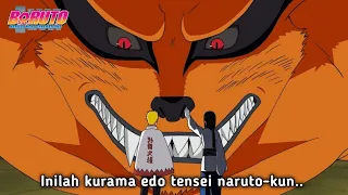 Naruto Membangkitkan Kurama Edo Tensei Dengan Bantuan Orochimaru!