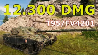 World of Tanks T95/FV4201 Chieftain - 9 Kills 12,3K Damage