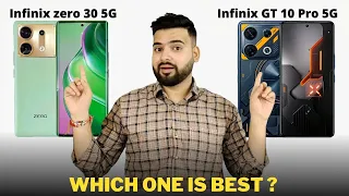 Infinix Zero 30 vs Infinix GT 10 Pro - Full Comparison | Should I buy Infinix Zero 30 ??🤔