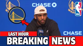 BOMB! SAD NEWS CONFIRMED AT THE WARRIORS! BIG STAR LEAVING! FANS SHOCKED! GOLDEN STATE WARRIORS NEWS