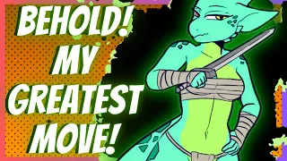 Kobold Swordsmanship | Short Comic Animation #210