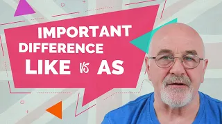 Difference between LIKE and AS - an English grammar lesson #englishlessons