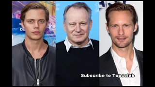 Bill Skarsgard with His Parents Stellan Skarsgard ,My Skarsgard & Beautiful girlfriend Lovely Album