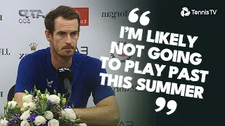 Andy Murray Addresses His Retirement From Tennis | Dubai 2024 Press Conference