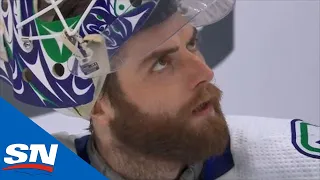 Braden Holtby Is Visibly Stunned After Auston Matthews Comes In Alone & Scores