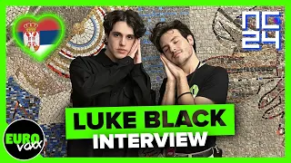 🇷🇸 LUKE BLACK - 'SAMO MI SE SPAVA' (INTERVIEW!) // Pesma za Evroviziju '24 // Serbia Eurovision 23