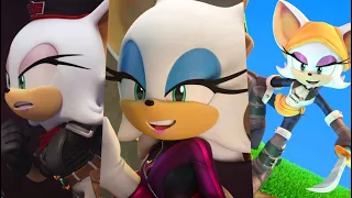 Sonic Prime but just Rouge The Bat