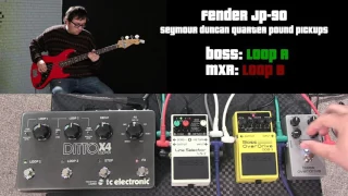 Boss ODB-3 vs. MXR Bass Overdrive