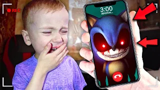 13+ МОЕМУ БРАТУ ПОЗВОНИЛ SONIC.EXE В 3:00 НОЧИ (СОНИК.EXE)! Ему СТРАШНО! У МЕНЯ ШОК! - Лорез Гранд