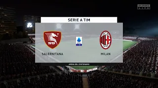 Salernitana vs AC Milan - 19 Feb 22 - 🇮🇹 Serie A 2021/2022 Gameplay