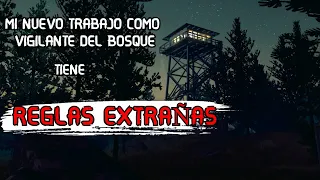 Acepté Un Trabajo Como Vigía En Medio Del Bosque, Encontré Unas Reglas Extrañas | Creepypasta