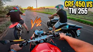 TWISTER NEGO BALA VS CRF 450 MURILO GOMES A REVANCHE