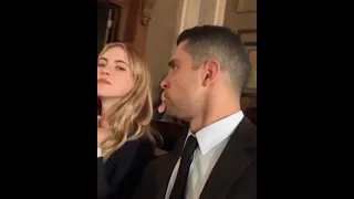 NCIS BTS - Wilmer and Emily (2)