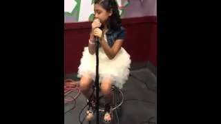Sydney Haik performs "Wrecking Ball" from Miley Cyrus at Archie's Ice Cream in Tustin,Ca - 8/7/14