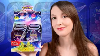 J'ouvre un Display de 10 Mini Tins DESTINÉES DE PALDÉA Pokémon !