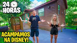 24 HORAS NO ACAMPAMENTO DA DISNEY! - MUITO INCRÍVEL! (5 ESTRELAS!)