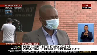 Zuma-Thales Corruption Trial | After many delays, trial set to start on the 17 May 2021