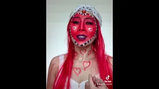 Tiktok Emoji Makeup Challenge |Makeup Inspired By Emojis Tiktok Trend /shorts