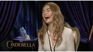 CINDERELLA interviews - Lily James, Richard Madden, Blanchett, Branagh