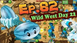 Plants vs. Zombies 2 (China) - Winter Melon, Potato Mine, Repeater - Wild West Day 22 (Ep.82)