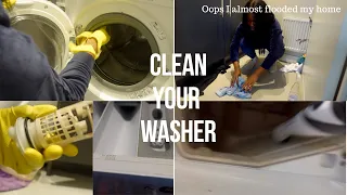 How to Deep Clean Your Washing Machine | Get Rid of Mould & Funky Odour