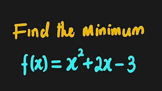 How to find the Maximum and Minimum value of Quadratic Function