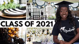 2021 GRADUATION PARTY IDEAS| DOLLAR TREE HAUL | LIVING LUXURIOUSLY FOR LESS