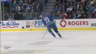 Canucks Vs Hawks - Daniel Sedin 3-0 Goal - 04.22.13 - HD