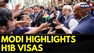 Modi In America | PM Modi To Indian Diaspora At Ronald Reagan Building About H1B Visa And More