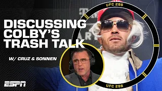 Did Colby Covington cross the line with Leon Edwards? | UFC 296 Pre-Show