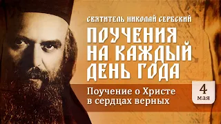 О Христе в сердцах верных. Святитель Николай Сербский. Поучения на каждый день года