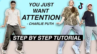 Charlie Puth - Attention *STEP BY STEP TUTORIAL* (Beginner Friendly)