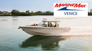 2022 Boston Whaler 350 Realm located at MarineMax in Venice, Florida