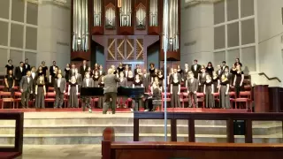 Langham Creek A cappella Choir preforming at UIL "MON-KE-YA"