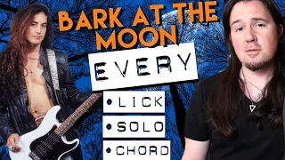 The ULTIMATE Bark at the Moon Guitar Lesson w/Ben Eller