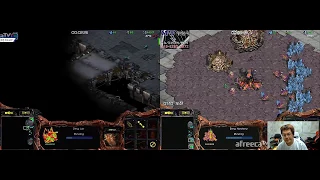 DUAL FPVOD: Jaedong vs Larva ZvZ @ Circuit Breaker #4 [2017-06-02]