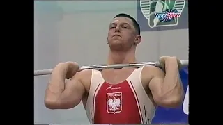 Szymon Kołecki 225 kg Clean and Jerk 1999 WWC