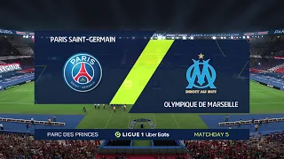 EA SPORTS FC 24 Gameplay - Paris Saint-Germain vs. Olympique de Marseille