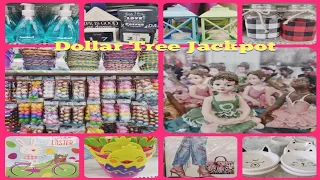 👑🐰🌷Huge NEW Dollar Tree Jackpot!!Easter2022, Home Decor,Crafter's Square, Beauty Name Brands&More!👑😍